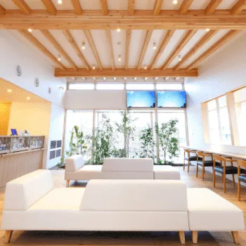 クリニックそらのジャルプロスーパーハイドロを受ける前の待合室