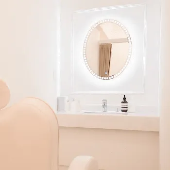 A CLINIC 横浜院のピコスポットを受けた後のパウダールーム