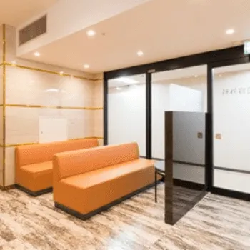 共立美容外科 横浜院のピコスポットを受ける前の待合室