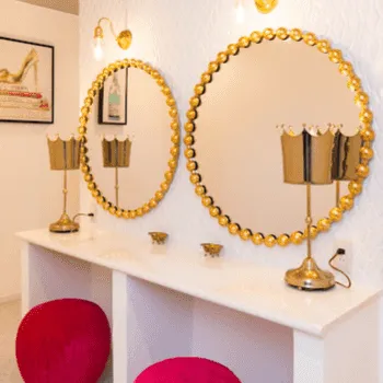 センススキンクリニック美容皮膚科のピコスポットを受けた後のパウダールーム