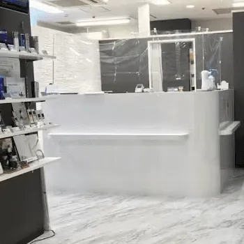 ソノクリニック 神戸院のジャルプロスーパーハイドロを受ける前の受付