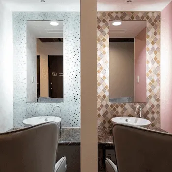 いけざわ神戸元町クリニックのリズネを受けた後のパウダールーム