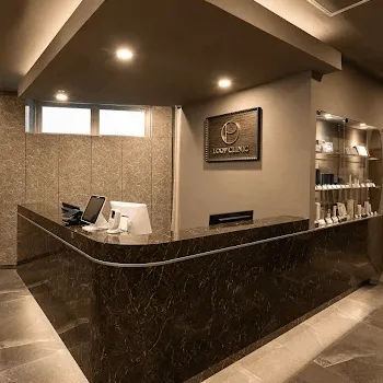 LOOP CLINICのリズネを受ける前の受付