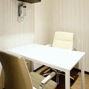 共立美容外科 神戸三宮院のミラドライを受ける前のカウンセリングルーム