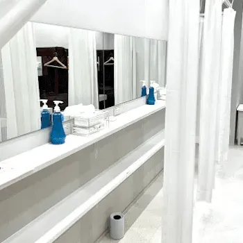 湘南美容クリニック 神戸三宮院のミラドライを受けた後のパウダールーム