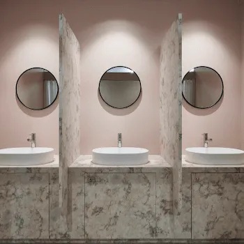 エルムクリニック 神戸院のフォトフェイシャルを受けた後のパウダールーム