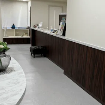 神戸元町セントラルクリニックのフォトフェイシャルを受ける前の受付