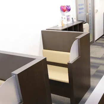 神戸中央クリニックのピコスポットを受ける前の待合室