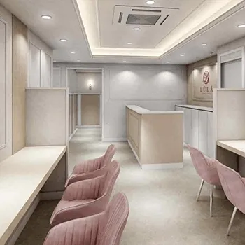 ルラ美容クリニック 神戸院のプロファイロを受ける前の待合室