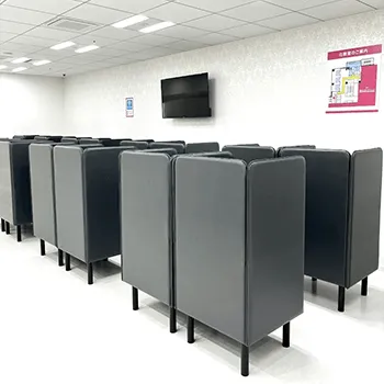 湘南美容クリニック 神戸三宮院のプロファイロを受ける前の待合室