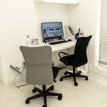 ルラ美容クリニック 神戸院の白玉点滴・注射を受ける前のカウンセリングルーム