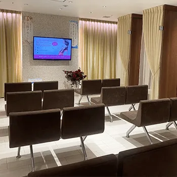 品川スキンクリニック 神戸院の白玉点滴・注射を受ける前の待合室