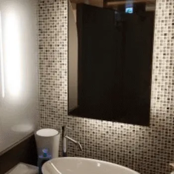 フォーシーズンズ美容皮膚科 神戸2院のサブシジョンを受けた後のパウダールーム