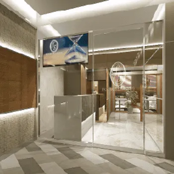 フォーシーズンズ美容皮膚科 神戸2院の入口の様子