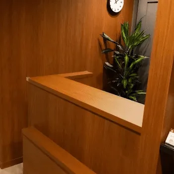 きれいクリニックのケミカルピーリングを受ける前の受付