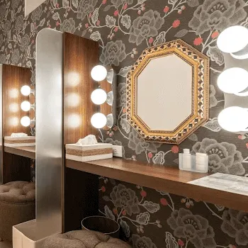 エルムクリニック 京都院のジャルプロスーパーハイドロを受けた後のパウダールーム