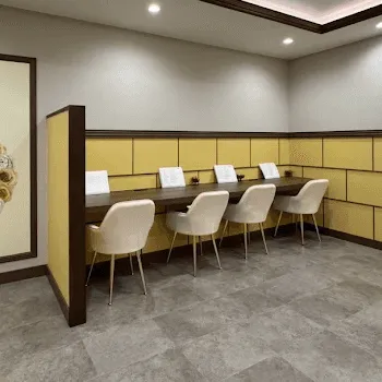 ルラ美容クリニック 京都院のジャルプロスーパーハイドロを受ける前の待合室