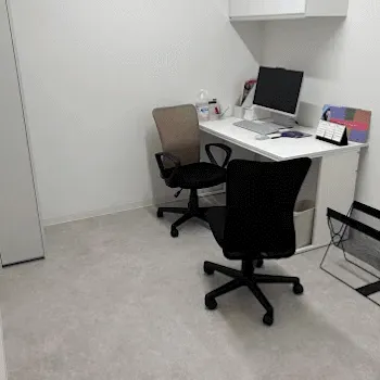 ルラ美容クリニック 京都院のジャルプロスーパーハイドロを受ける前の診察室