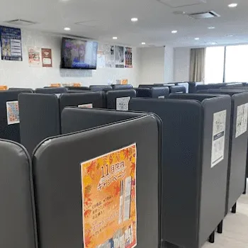 湘南美容クリニック 京都2院のジャルプロスーパーハイドロを受ける前の待合室