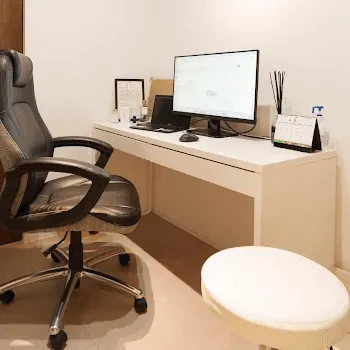 銀座美容クリニック 京都院のジャルプロスーパーハイドロを受ける前の診察室