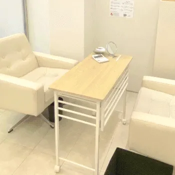 クリニーク京都烏丸のミラドライを受ける前のカウンセリングルーム