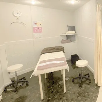 クリニーク京都烏丸のミラドライを受ける施術室