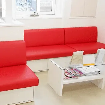 共立美容外科 京都院のミラドライを受ける前の待合室