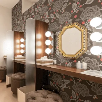 エルムクリニック 京都院のフォトフェイシャルを受けた後のパウダールーム