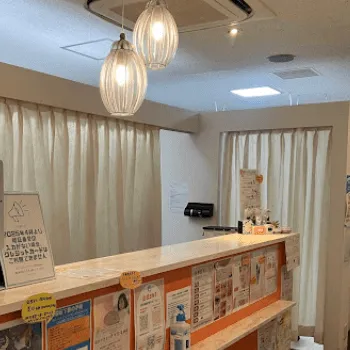 くみこクリニック 京都2院のフォトフェイシャルを受ける前の受付