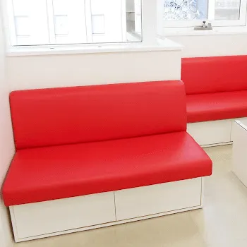 共立美容外科 京都院のフォトフェイシャルを受ける前の待合室