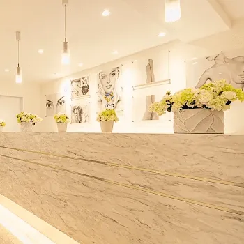 TCB東京中央美容外科 京都2院のピコトーニングを受ける前の受付