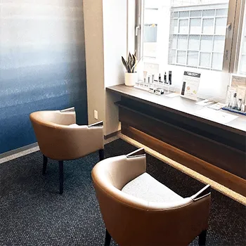 ヴェリィ美容形成皮フ科クリニックのプルリアルデンシファイを受ける前の待合室