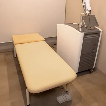 きれいクリニックのプロファイロを受ける施術室