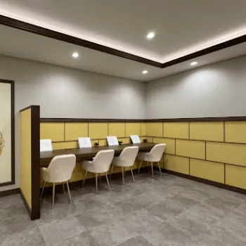 ルラ美容クリニック 京都院の白玉点滴・注射を受ける前の待合室