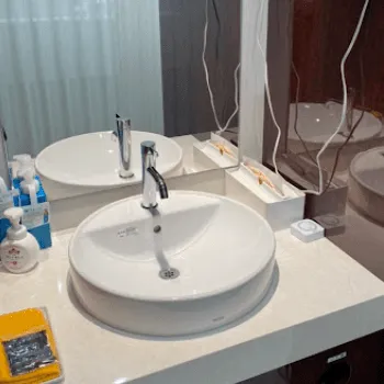 湘南美容クリニック 京都3院の白玉点滴・注射を受けた後のパウダールーム