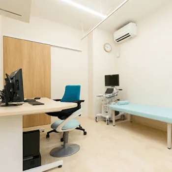 たきもと内科クリニックの白玉点滴・注射を受ける前の診察室