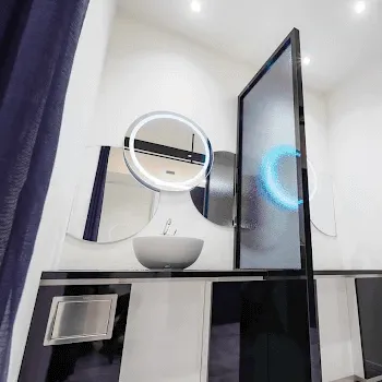 TCB東京中央美容外科 京都2院のサブシジョンを受けた後のパウダールーム