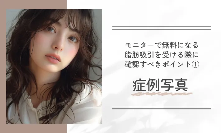 モニターで無料になる脂肪吸引を受ける際に確認すべきポイント①症例写真