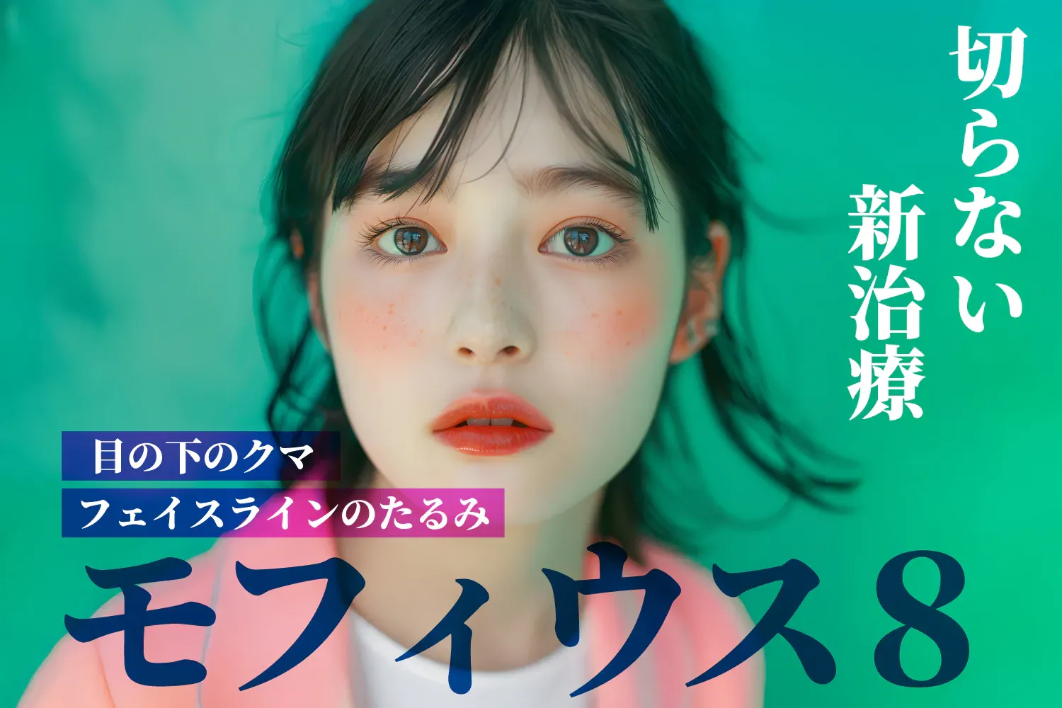 目の下やほうれい線に効果のあるモフィウス8 イメージ画像①