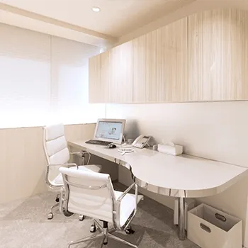 エースクリニック 名古屋院の脂肪冷却を受ける前のカウンセリングルーム