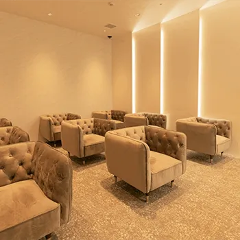 リエートクリニック 名古屋院の脂肪冷却を受ける前の待合室