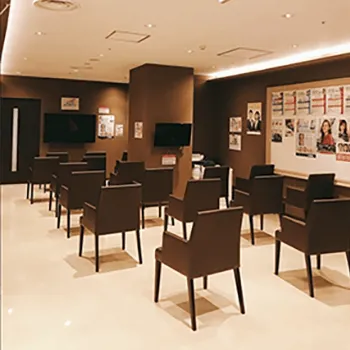 湘南美容クリニック 名古屋院の脂肪冷却を受ける前の待合室