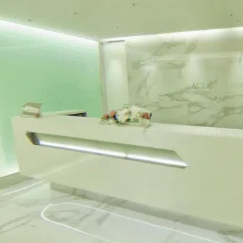 エースクリニック 名古屋院のジャルプロスーパーハイドロを受ける前の受付