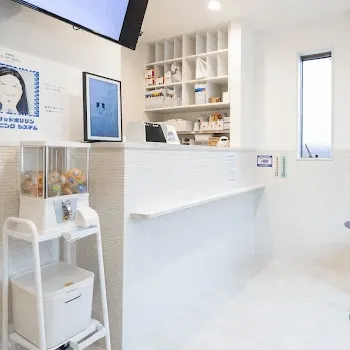 あんどう歯科・美容皮フ科のジャルプロスーパーハイドロを受ける前の受付