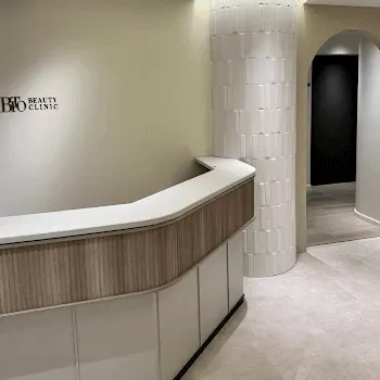 BITO BEAUTY CLINICのジャルプロスーパーハイドロを受ける前の受付