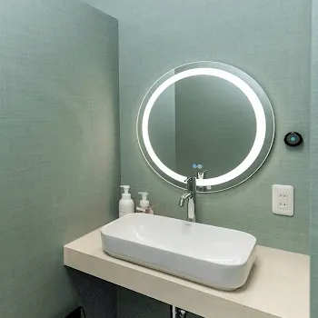 ルラ美容クリニック 名古屋3院のジャルプロスーパーハイドロを受けた後のパウダールーム