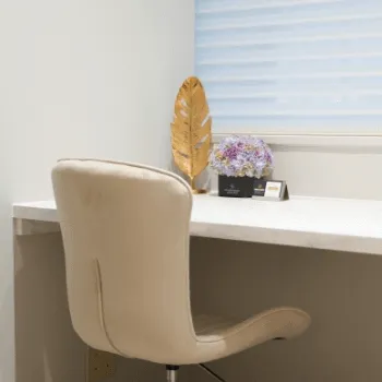 OMI CLINICのジャルプロスーパーハイドロを受ける前の待合室