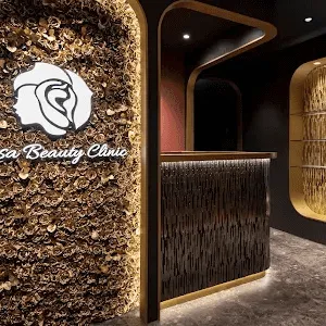 Rosa Beauty Clinicのジャルプロスーパーハイドロを受ける前の受付