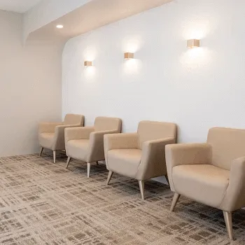 AOI BEAUTY CLINIC のリズネを受ける前の待合室