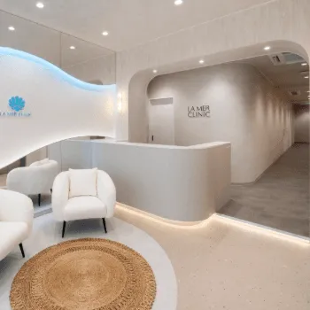 ラメールクリニックのリズネを受ける前の受付